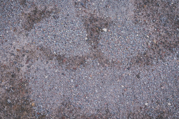 Textura de grava gris triturada