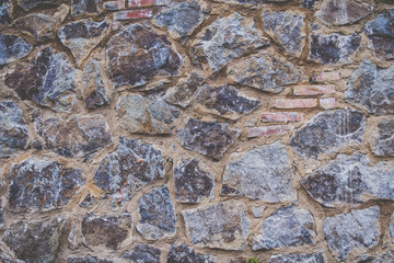 textura de piedras en muro