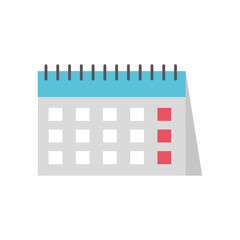 calendar reminder isolated icon vector illustration design