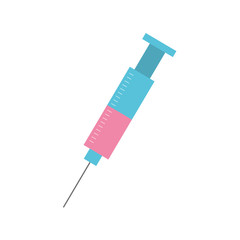 injection medical isolated icon vector illustration design