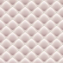 Printed roller blinds Glamour style Soft Gloss seamless Quilted Pattern. EPS 10 vector