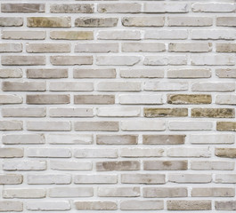 Stone wall background white