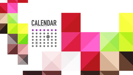 Modern geometric presentation background