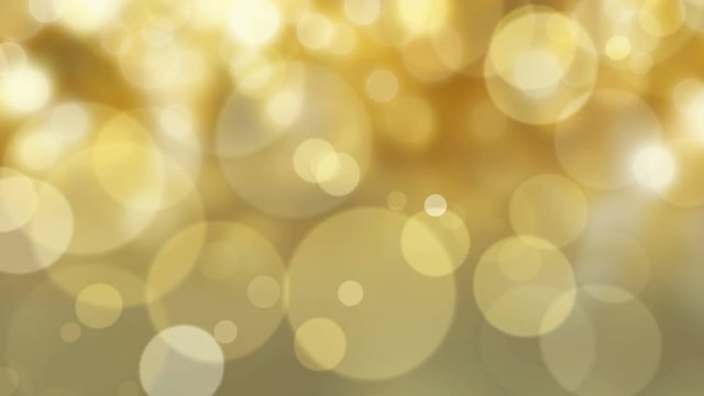 Abstract Christmas, holiday background – gold (golden) blur bokeh light background
