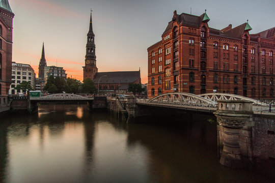 Hamburg Beautiful Speicherstadt