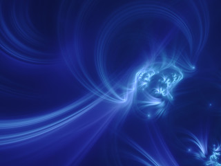 Abstract fractal background