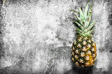 Ripe pineapples.