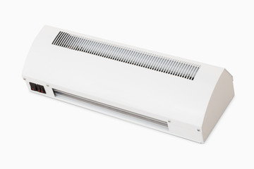 Air door, air curtain with clipping path isolated on white