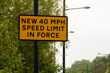 New 40 MPH Speed Limit in Force - 167327025