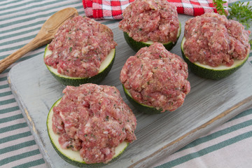 courgettes farcies
