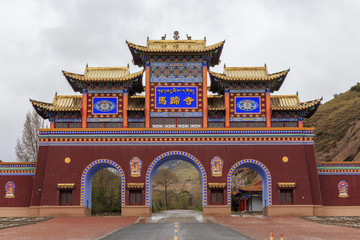Obraz premium Matisi temple, near Zhangye China