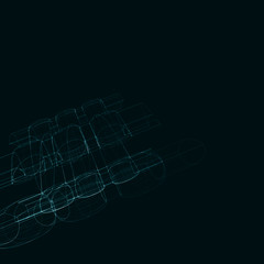 Abstract futuristic background