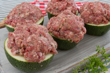 courgettes farcies