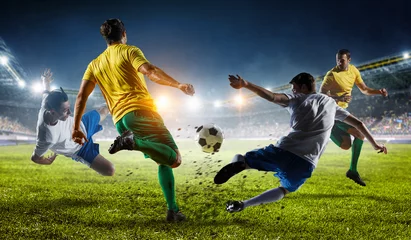 Soccer best moments. Mixed media © Sergey Nivens