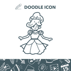 princess doodle