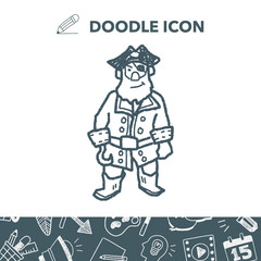 pirate doodle