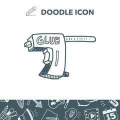 Glue gun doodle