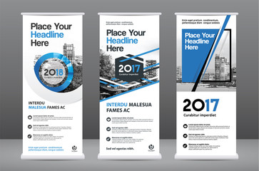 City Background Business Roll Up Design Template Set.Flag Banner Design. Can be adapt to Brochure, Annual Report, Magazine,Poster, Corporate Presentation,Flyer, Website