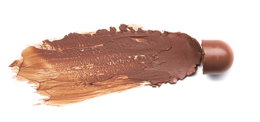 smear paint of cosmetic products