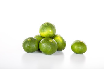 Tangerines in White