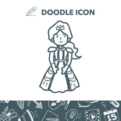 princess doodle