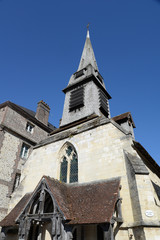 Fototapeta premium Kirche in Honfleur, Normandie