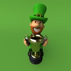 Leprechaun - 3D Illustration