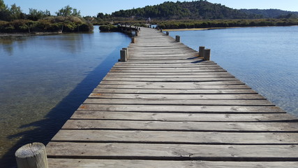 Obraz premium Etand de Peyriac de mer