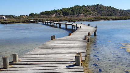 Fototapeta premium Etand de Peyriac de mer