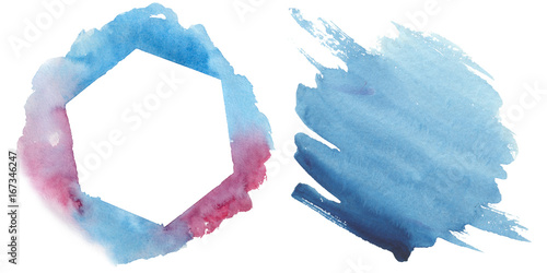 Watercolor Colorful Texture Illustration Aquarelle Paper Splash