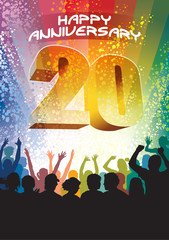 Twentieth anniversary