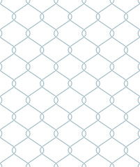 Steel wire seamless mesh. EPS 10 vector