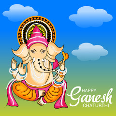 Obraz na płótnie Canvas Ganesh Chaturthi