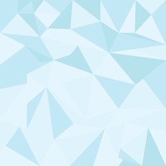 Fototapeta na wymiar Vector low poly. Abstract Polygonal Geometric Triangle Background. Blue pattern