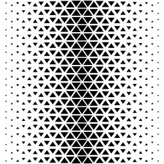 Abstract polygon black and white graphic triangle pattern