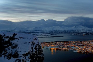 Vue sur Tromsø