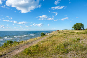 Neptune&rsquo;s fields - a nature reserve on Swedish Baltic sea island Oland.