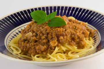 Spaghetti al Bolognese or Bolonhesa