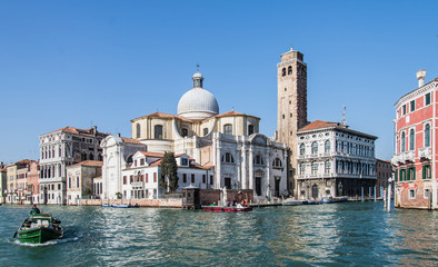 Naklejka premium Scene and architecture from Venice canals