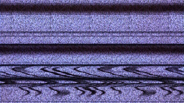 Abstract background for TV failure and television glitch with static noise and interference signal