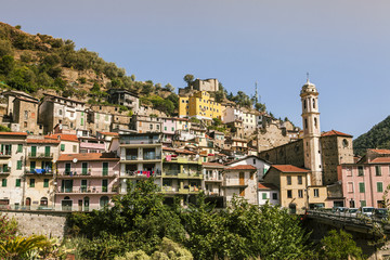 Obraz premium Town of Badalucco Italy