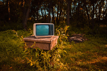 Old analog TV