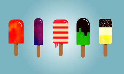Summer Ice Lollies