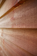 Wood texture of siding