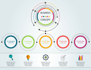 Modern Infographic Options Template
