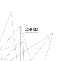 Vector abstract polygonal simple background