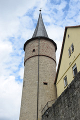 Fototapeta na wymiar Maintorturm in Karlstadt
