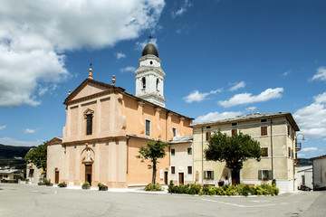 Fototapeta premium S. Anna d'Alfaedo - Piazza Vittorio Emanuele