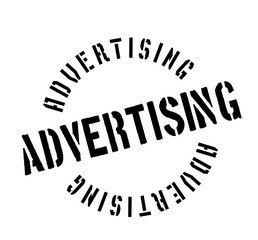 Advertising rubber stamp. Grunge design with dust scratches. Effects can be easily removed for a clean, crisp look. Color is easily changed.