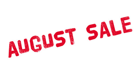 August Sale rubber stamp. Grunge design with dust scratches. Effects can be easily removed for a clean, crisp look. Color is easily changed.